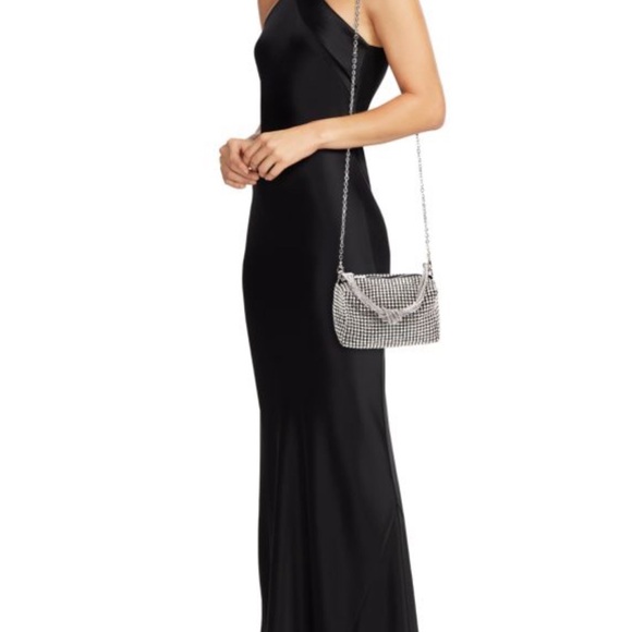 Rhinestone embellished handle bag - Picture 2 of 4